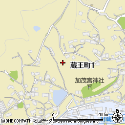 広島県福山市蔵王町1丁目周辺の地図