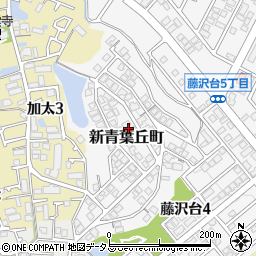 大阪府富田林市新青葉丘町周辺の地図