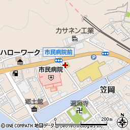 日本調剤井笠薬局周辺の地図