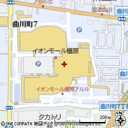 洋麺屋五右衛門イオンモール橿原店周辺の地図