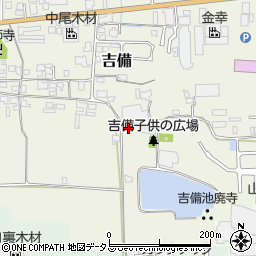 奈良県桜井市吉備240周辺の地図