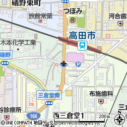 高田市駅南周辺の地図