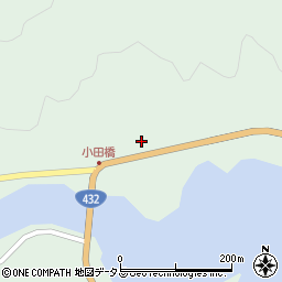 広島県東広島市河内町小田1273-3周辺の地図
