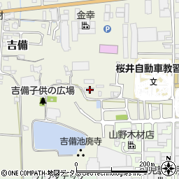 奈良県桜井市吉備273周辺の地図