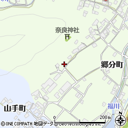 広島県福山市郷分町991周辺の地図