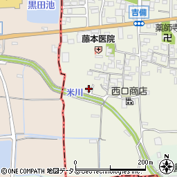奈良県桜井市吉備143周辺の地図