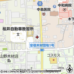 奈良県桜井市吉備299周辺の地図