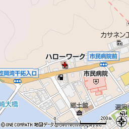 笠岡労働基準監督署周辺の地図