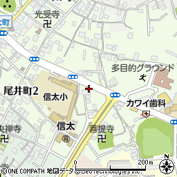 田中サイクル周辺の地図