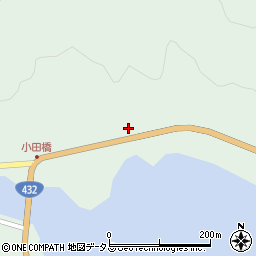 広島県東広島市河内町小田1431周辺の地図
