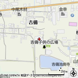 奈良県桜井市吉備239周辺の地図