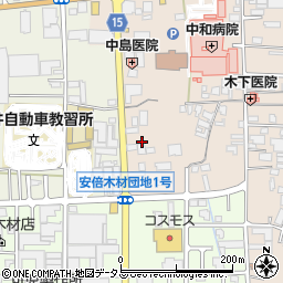 奈良県桜井市阿部300周辺の地図