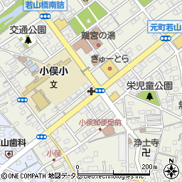 ＥＮＥＯＳ小俣ＳＳ周辺の地図