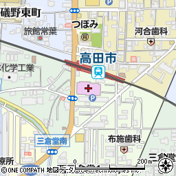 ベルコ高田プロジェクト１代理店周辺の地図