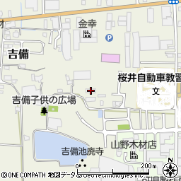 奈良県桜井市吉備274周辺の地図