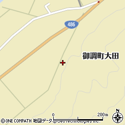 広島県尾道市御調町大田462周辺の地図