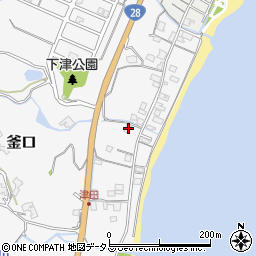 兵庫県淡路市釜口2246-6周辺の地図