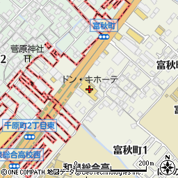 ドン・キホーテ和泉店周辺の地図