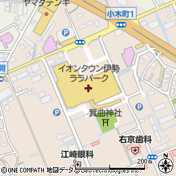 スガキヤ伊勢ララパーク店周辺の地図