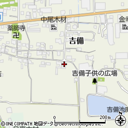 奈良県桜井市吉備372周辺の地図