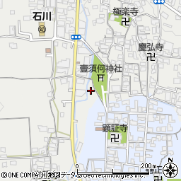 石川公園トイレ周辺の地図