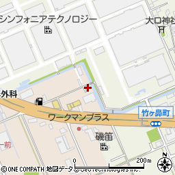 菅生自動車周辺の地図