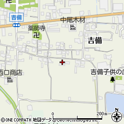 奈良県桜井市吉備379周辺の地図