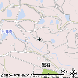 兵庫県淡路市黒谷1029周辺の地図