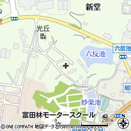 大阪府富田林市新堂2035周辺の地図