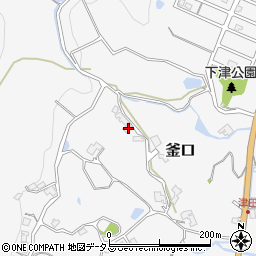 兵庫県淡路市釜口2189-3周辺の地図