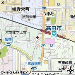 奈良県大和高田市礒野南町2周辺の地図