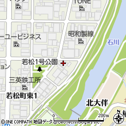浜田工業周辺の地図