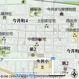 今井まちや館周辺の地図