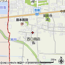 奈良県桜井市吉備177周辺の地図