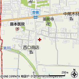 奈良県桜井市吉備202周辺の地図
