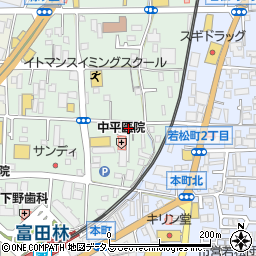 花岡会計事務所周辺の地図