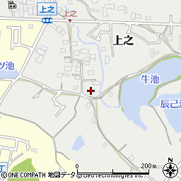 大阪府堺市中区上之799周辺の地図