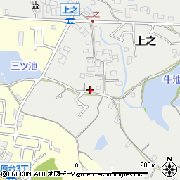 大阪府堺市中区上之793周辺の地図