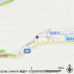 広島県広島市安佐北区安佐町筒瀬324周辺の地図