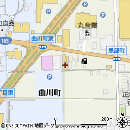 奈良三菱橿原店周辺の地図