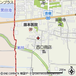 奈良県桜井市吉備175周辺の地図