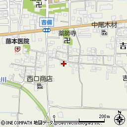 奈良県桜井市吉備206周辺の地図