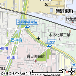 奈良県大和高田市礒野南町7周辺の地図