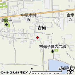奈良県桜井市吉備368周辺の地図