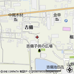 奈良県桜井市吉備245周辺の地図