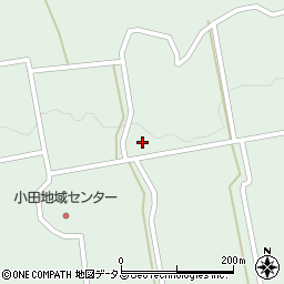 広島県東広島市河内町小田2619周辺の地図