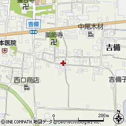 奈良県桜井市吉備397周辺の地図