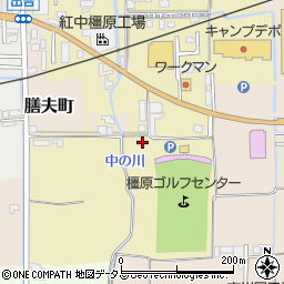 奈良県橿原市出合町52-2周辺の地図