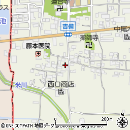 奈良県桜井市吉備176周辺の地図