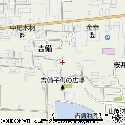 奈良県桜井市吉備246周辺の地図